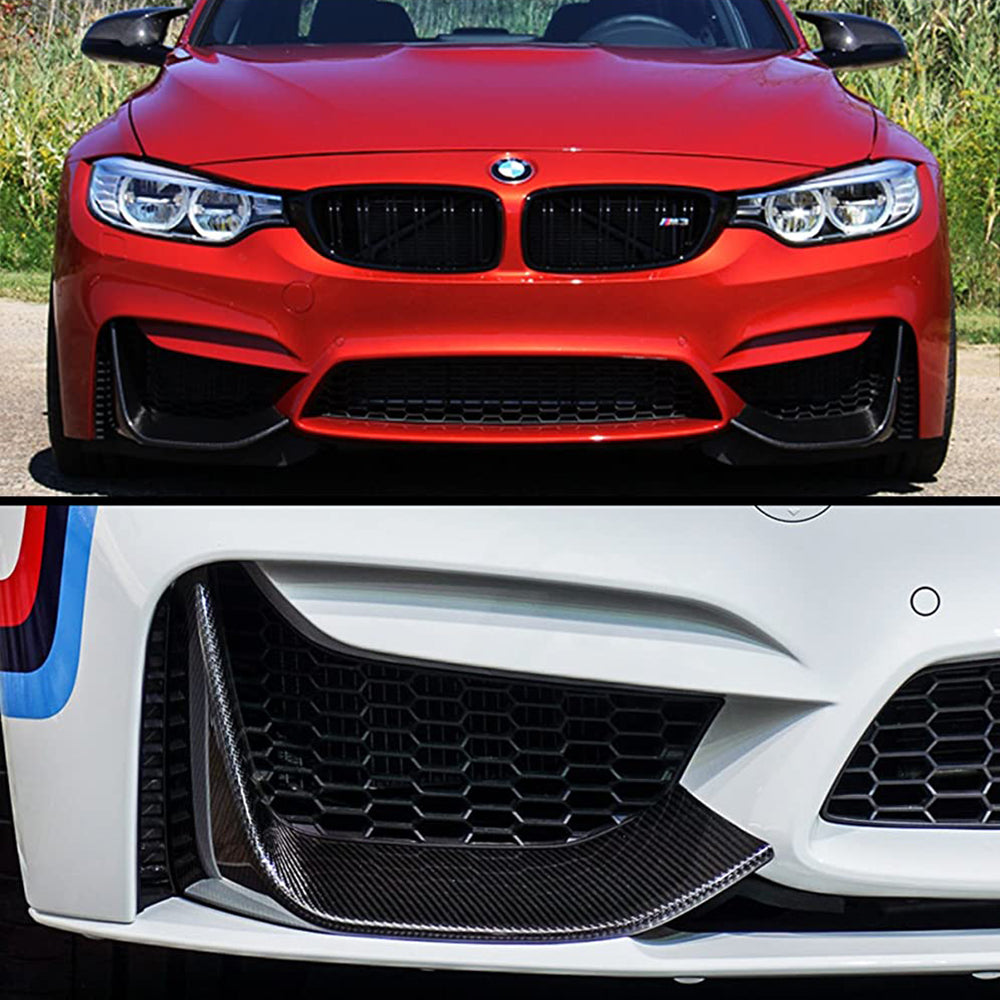 NINTE Front Splitters For 2015-2020 BMW F80 M3 F82 F83 M4