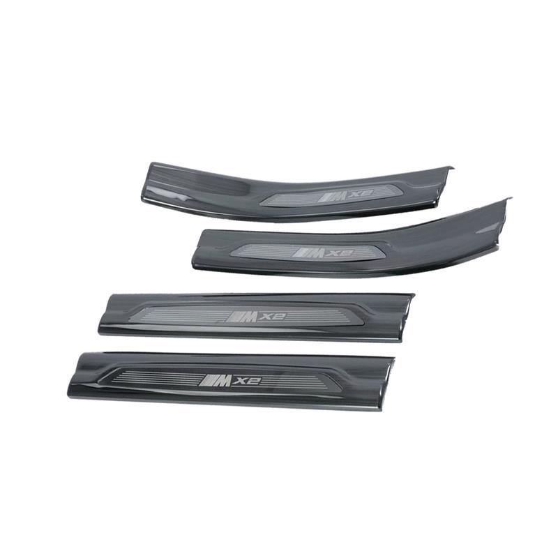 Ninte BMW X2 2018 Interior Stainless Steel Sill Scuff Plate Threshold Plate Cover - NINTE