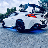 NINTE For 2022-2024 Subaru BRZ Toyota GR 86 GR86 Rear Diffuser Corner Splitter ABS Diffuser Matte Black