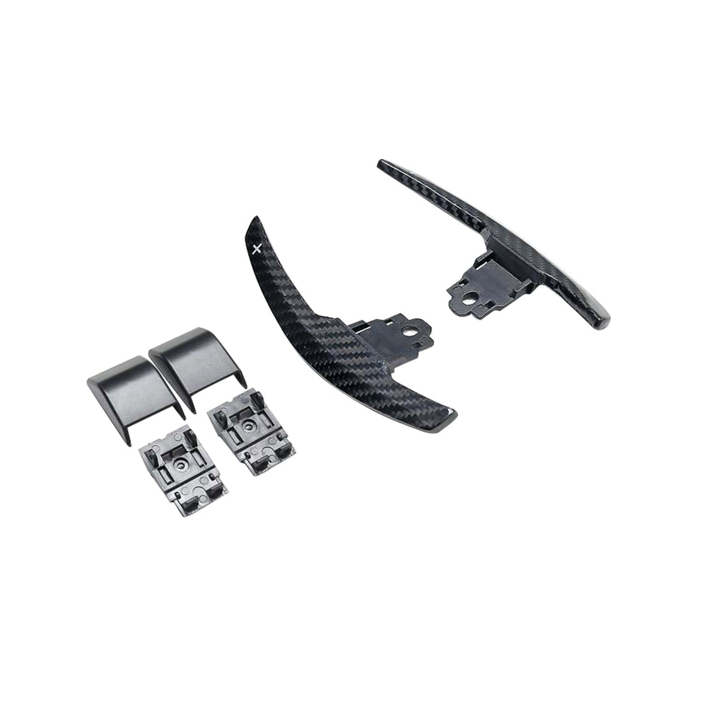 NINTE Steering Wheel Shift Paddles For BMW M3 M4 F30 F32 F80 F82 Carbon Fiber Paddle Replacement - NINTE