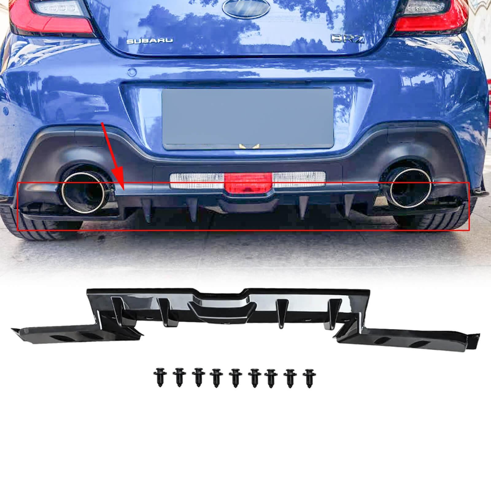 NINTE for 2022 2023 2024 Toyota GR86 Rear Diffuser for 2022 2023 2024 ...