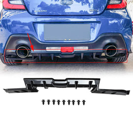 NINTE for 2022 - 2025 Toyota GR86 Subaru BRZ Rear Diffuser Bumper Lip ABS Painted - NINTE