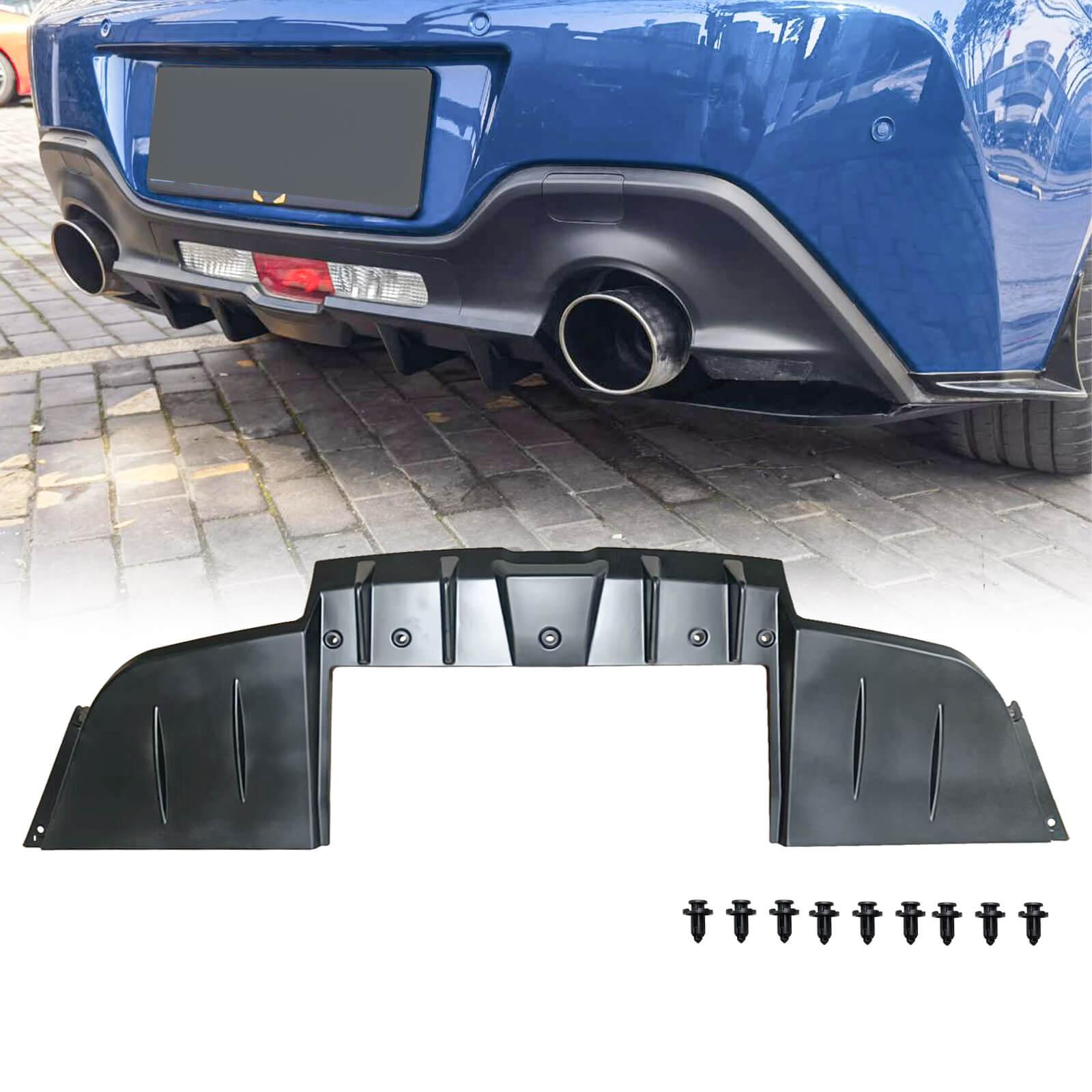 NINTE for 2022-2025 Toyota GR86 Subaru BRZ Rear Diffuser Bumper Lip ABS ...