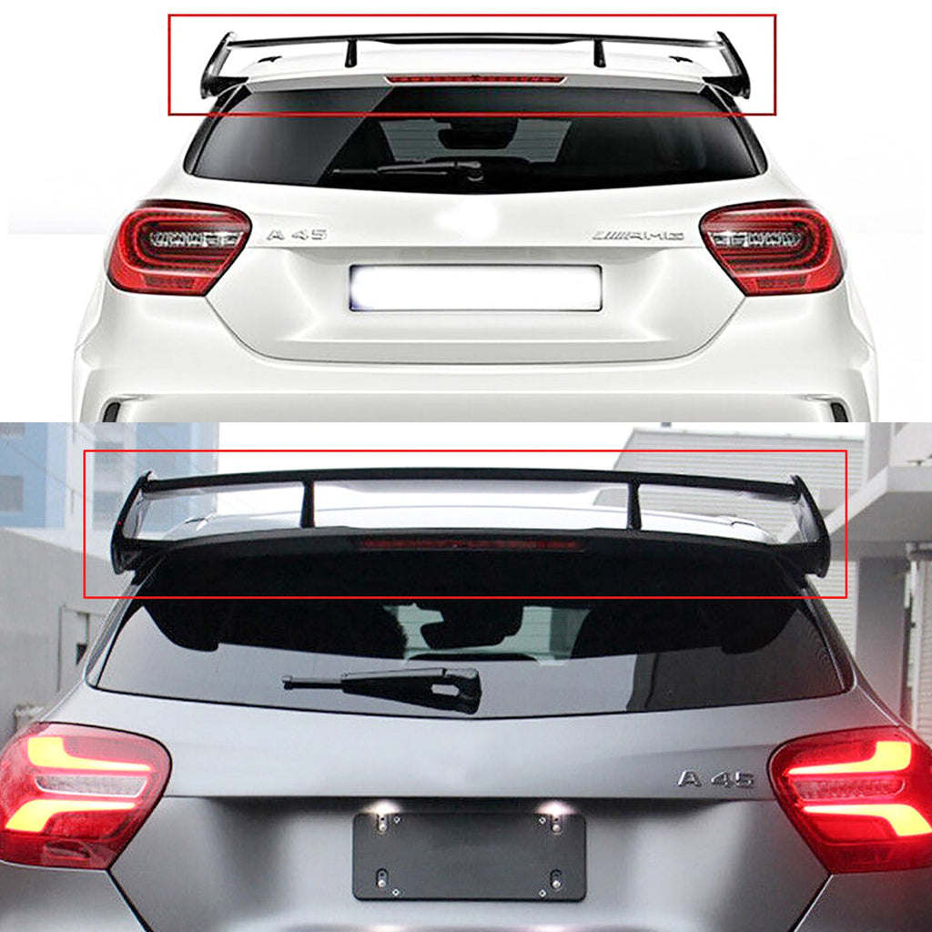 NINTE For 2013-2018 Mercedes-Benz A class W176 160 180 200 220 250 AMG A45  High Wing Spoiler Trunk Roof Wing