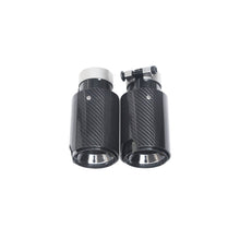 Load image into Gallery viewer, NINTE Exhaust Tip For BMW M Performance Universal Pipes Tail Pipe Tip 63mm/2.48&quot; A Pair