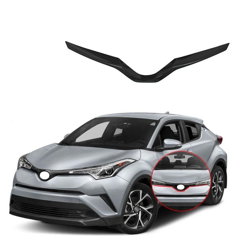 NINTE Toyota C-HR 2016-2018 ABS Gloss Black Under Front hood Grille Cover - NINTE