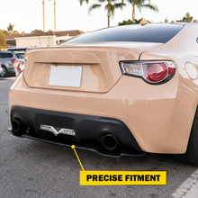 Cargar imagen en el visor de la galería, NINTE Rear Bumper Diffuser Lip Splitter Fit for Scion FR-S Toyota 86 Subaru BRZ 2013-2020 Sport Style