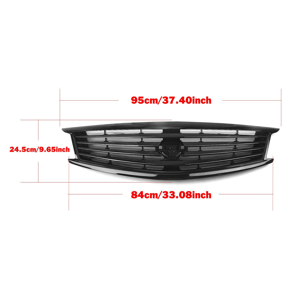 NINTE Grille For 2010-2013 Infiniti G37 G25 Q40 4 Door Sedan 