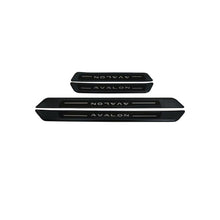 画像をギャラリービューアに読み込む, NINTE Door Sill Threshold For Toyota Avalon 2019-2020 Plates Cover (Black Titanium)