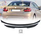 NINTE Rear Spoiler For BMW 2 Series F22 F87 M2 PSM Style ABS Painted High Kick Trunk Spoiler