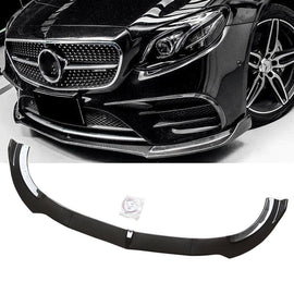 NINTE For 2017 - 2020 Benz E - Class Sport W213 C238 A238 4Matic AMG E53 E350 E400 E450 Front Lip Lower Bumper Splitter - NINTE