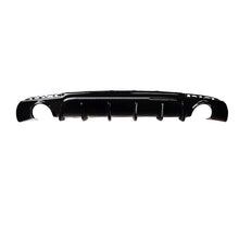 Charger l&#39;image dans la galerie, NINTE Rear Diffuser For 2015-2023 Chrysler 300 SRT Exhaust Shark Fins Rear Bumper Lip