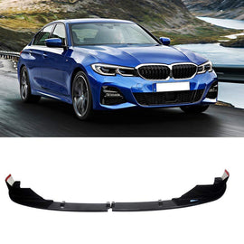 NINTE For 2019 - 2023 BMW G20 G28 3 - Series M Sport Alpina Style Front Bumper Lip Front Splitter - NINTE