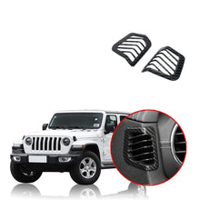 Load image into Gallery viewer, NINTE Jeep Wrangler JL 2018-2019 Dashboard Side Air Conditioning Vent Outlet Decoration Cover Sticker - NINTE