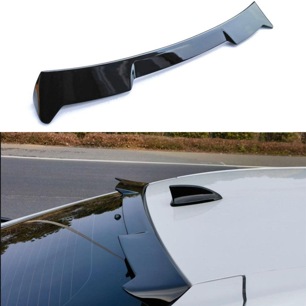 Hatchback Window Spoiler NINTE For 2022-2025 Honda Civic Hatchback Roof Spoiler ABS Rear Window ...
