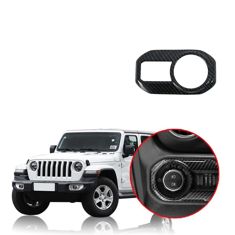 Ninte Jeep Wrangler JL 2018-2019 Headlight Lamp Switch Button Decoration Cover - NINTE