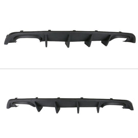 NINTE Rear Diffuser For 2012 - 2014 Dodge Charger SRT8 Quad Exhaust ABS Painted Rear Bumper Lip - NINTE