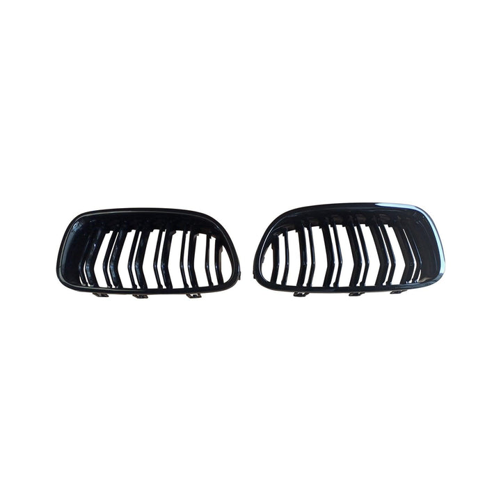 NINTE For 2011 - 2016 BMW 5 Series F10 F11 M5 Grill Replacement Dual Slats Grille Style - NINTE