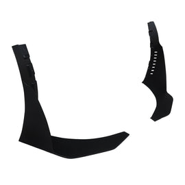 NINTE For 2014 - 2019 Chevrolet Corvette C7 Z06 Z07 Front Splitter Extension Winglets ABS Painted Front Bumper Corner Spoiler - NINTE