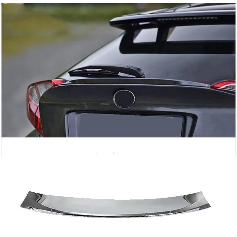 NINTE Toyota C-HR 2016-2018 ABS Chrome Rear Trunk Wing Cover - NINTE