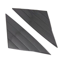 画像をギャラリービューアに読み込む, Ninte Tesla Model 3 2017-2019 Carbon Fiber Style 2 PCS ABS Front Window Triangle Cover - NINTE