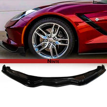 Cargar imagen en el visor de la galería, NINTE Front Bumper Lip Splitter For 2014 - 2019 Chevy Corvette C7 Z06 Stingray Grand Sport Stage 2 Front Lip Front Bumper Chin Splitter - NINTE