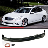 NINTE Front Bumper Lip For 10-13 Infiniti G37 Sedan 4DR OE Style