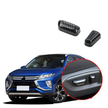 画像をギャラリービューアに読み込む, NINTE Mitsubishi Eclipse Cross 2017-2019 2 PCS Interior Car Seat Adjustment Button Cover - NINTE