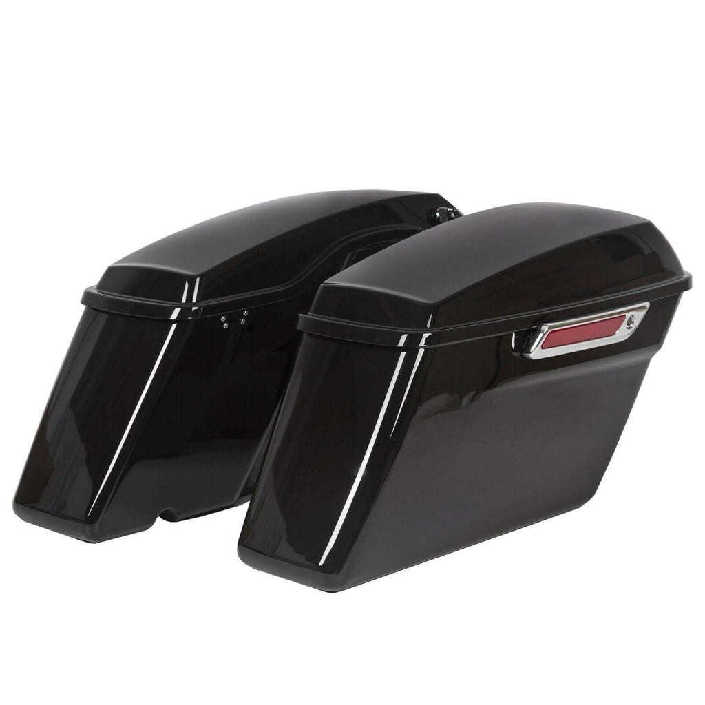 NINTE Side Bag For Harley Road King Glide FLHT 1993-2013