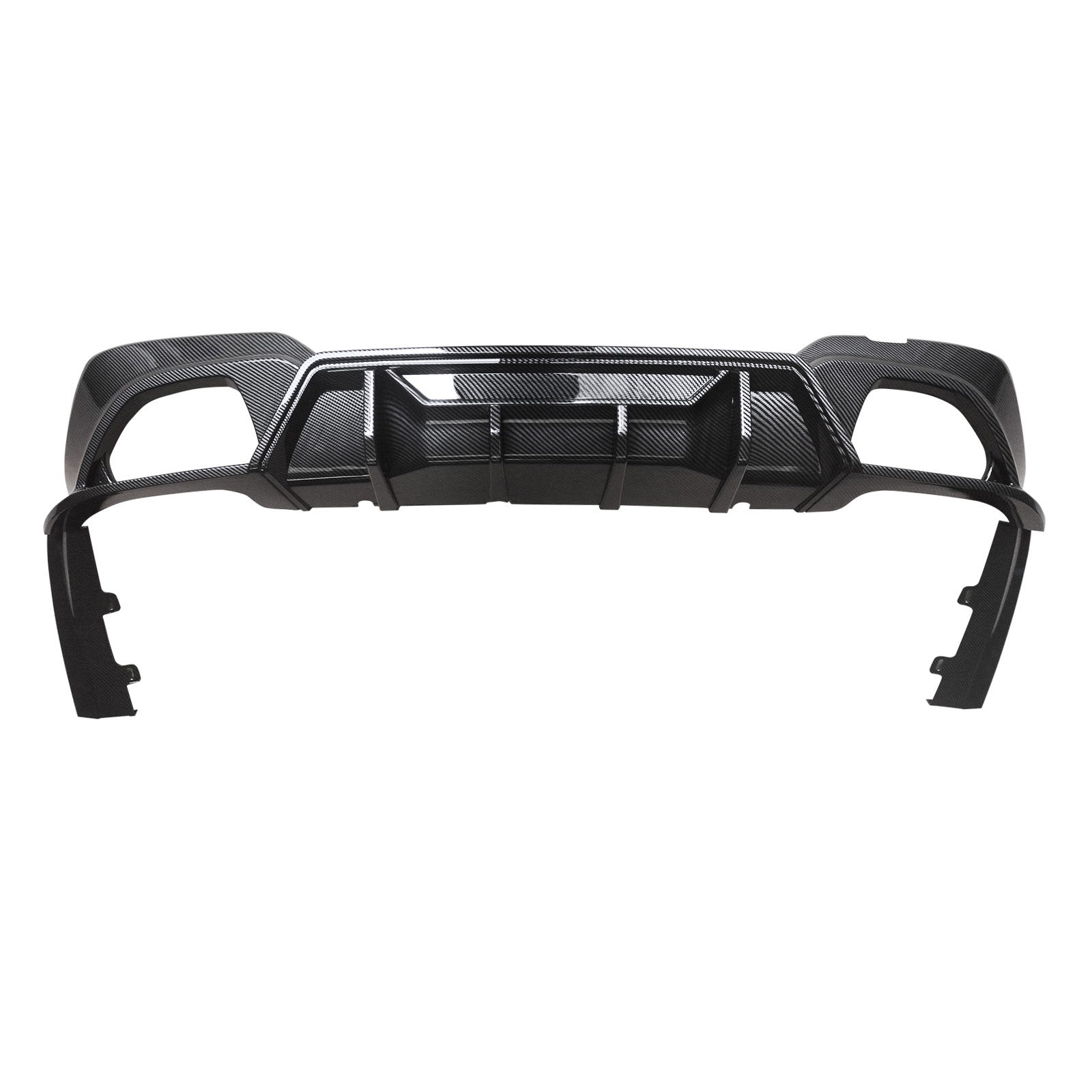 KARPAL Gloss Black Rear Diffuser – For 2019-2022 BMW 3 Series G20 M Sport (330i M340i)