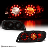 NINTE Taillight For 04-08 Mazda RX8 RX-8 LED JDM Rear Brake Signal Tail Lights Lamp