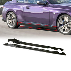 NINTE For 2022 - 2024 BMW 2 Series G42 230i M240i Side Skirts Extension Lip Splitters - NINTE