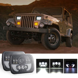 NINTE LED Headlight for Jeep Ford GMC Chevrolet Trunk