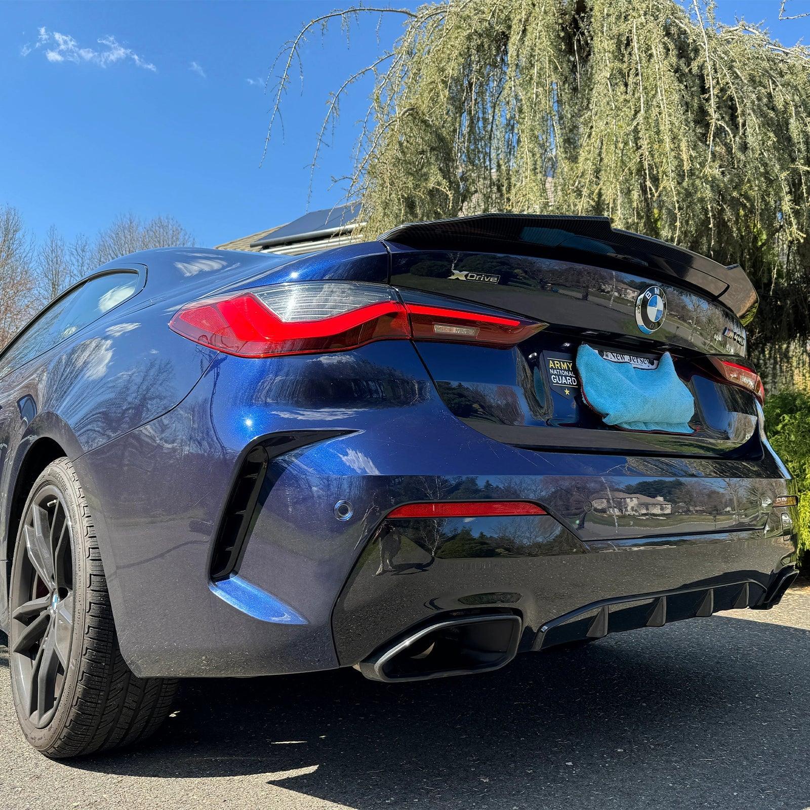 Spoiler Posteriore Stile M4 Per BMW Serie 4 G22/G82 - Nero Lucido, In ABS - Foto 9