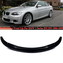 Cargar imagen en el visor de la galería, NINTE Front Bumper Lip For 06-09 BMW E92 E93 3-Series Pre-LCI M Sport