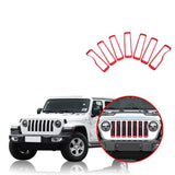 Ninte Jeep Wrangler JL 2018-2024 Front Insert Grille Cover Decoration