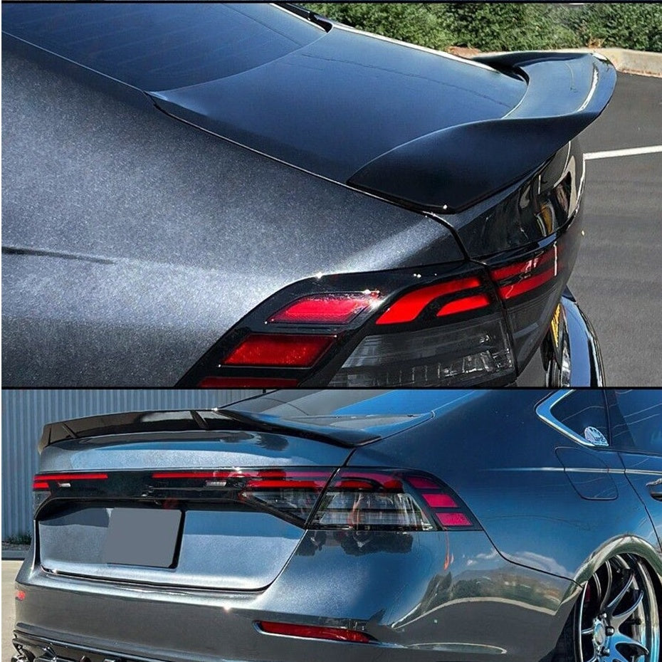 NINTE For 2023-2025 Honda Accord Rear Spoiler 11th Gen Accord Trunk Wing ABS R style