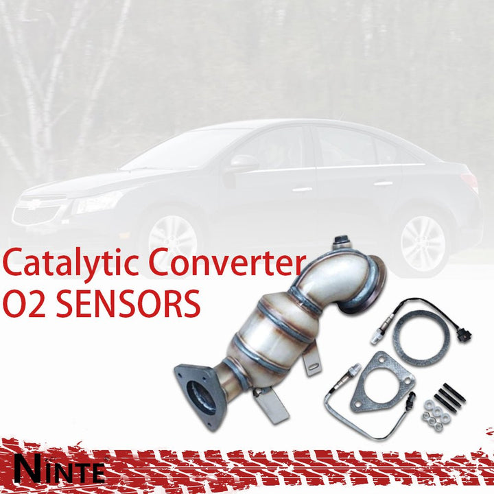 NINTE For 2011 - 2016 Chevy Cruze 1.4L Sonic Trax Catalytic Converter with O2 SENSORS - NINTE