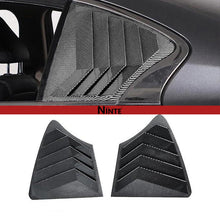 Laden Sie das Bild in den Galerie-Viewer, NINTE Rear Side Window Louvers for 2014 - 2024 Infiniti Q50 Air Vent Scoop Shades Cover Blinds Trim Exterior Accessories Sport Style 2pcs - NINTE