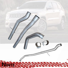 Charger l&#39;image dans la galerie, NINTE For 2014 - 2018 Jeep Grand Cherokee 3.0L Ecodiesel DPF Delete Race 3&#39;&#39; Pipe Exhaust - NINTE