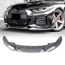 Load image into Gallery viewer, NINTE Front Bumper Lip for 2022 2023 BMW 4 Series Gran Coupe G26 4DR Carbon Fiber Look