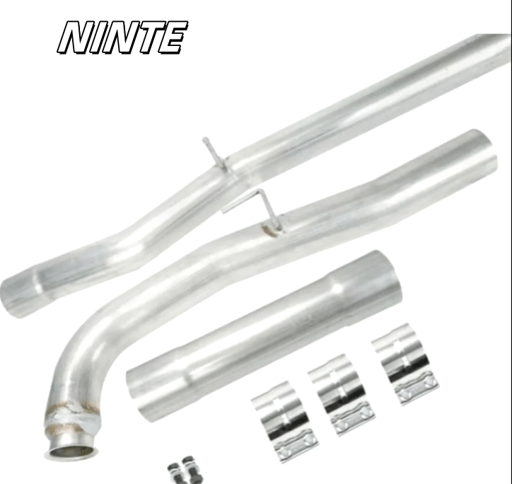 NINTE For 2011 - 2015 Chevy Silverado & GMC 2500HD/3500HD 6.6L Duramax Diesel 4Inch Exhaust Muffler Pipe Tube - NINTE