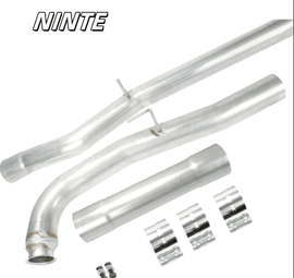 NINTE For 2011 - 2015 Chevy Silverado & GMC 2500HD/3500HD 6.6L Duramax Diesel 4Inch Exhaust Muffler Pipe Tube - NINTE