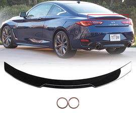 NINTE For 2017 - 2023 Infiniti Q60 Painted M4 Style Rear Spoiler Trunk Spoiler Wing Decklid - NINTE