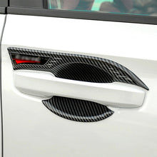 Charger l&#39;image dans la galerie, NINTE Door Handle Bowl Cover Trim For 2022 2023 2024 11th Gen Honda Civic Carbon Fiber Pattern