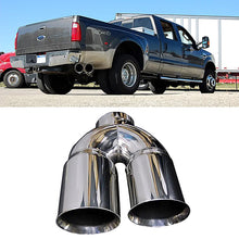 Load image into Gallery viewer, NINTE Outlet Tip For 2011-2014 Ford F-250 F-350 Super Duty Exhaust Tip 4&quot; Dual 6&quot; Diesel