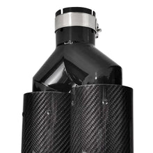 Laden Sie das Bild in den Galerie-Viewer, NINTE Carbon Fiber Dual Exhaust Tips For BMW F22 F23 F30 F31 F32 F33 F36 Set of 2