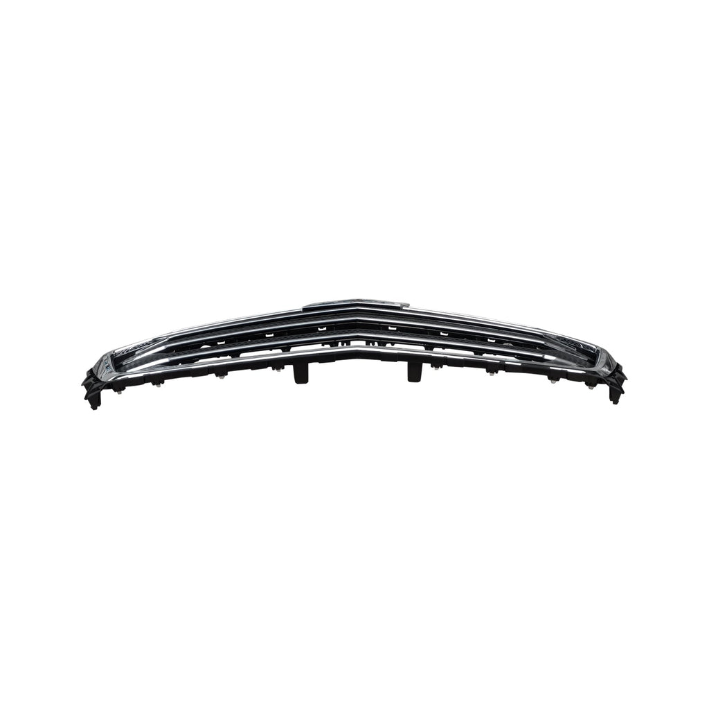 NINTE Front Bumper Upper Grille Chrome For 18-21 Chevrolet Chevy Traverse 84344487