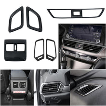 Load image into Gallery viewer, NINTE Honda Accord 10th 2018-2019 Interior Front Rear Console Dashboard Left and Right A/C Vent Frame Cover - NINTE