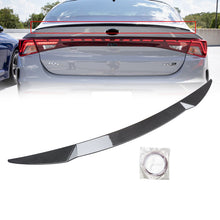 Cargar imagen en el visor de la galería,  NINTE Rear Spoiler For 2021 2022 2023 KIA K5 ABS Carbon Fiber Look Rear Trunk Spoiler Wing